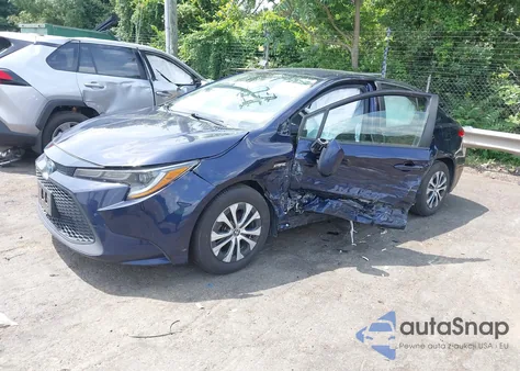 2021 Toyota Corolla Le из США, поврежденный, VIN JTDEAMDE2MJ001859